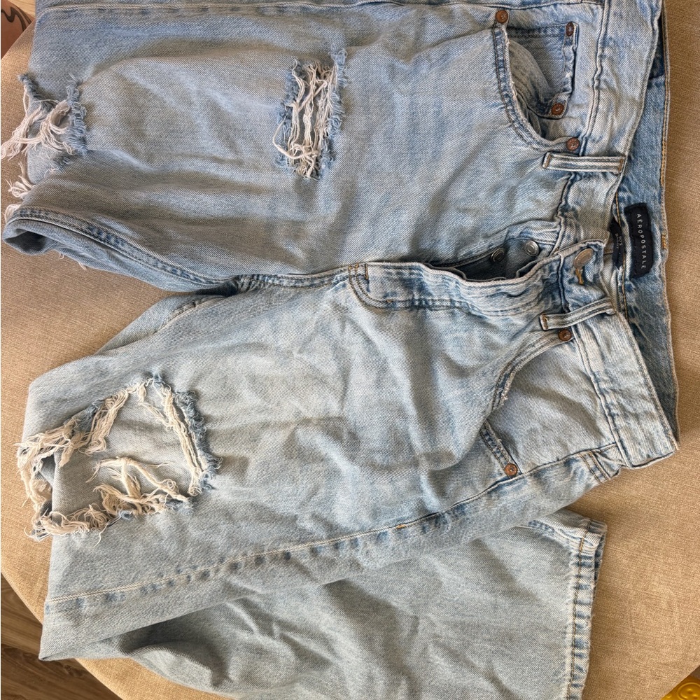 Aeropostale Light Blue Distressed Women’s Jeans